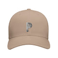 P-Schläger – Trucker Cap in Khaki – Stick vorne