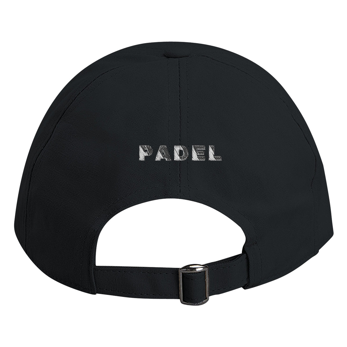 Glas. Gitter. Netz. Ego. – Cap in Schwarz – Stick hinten
