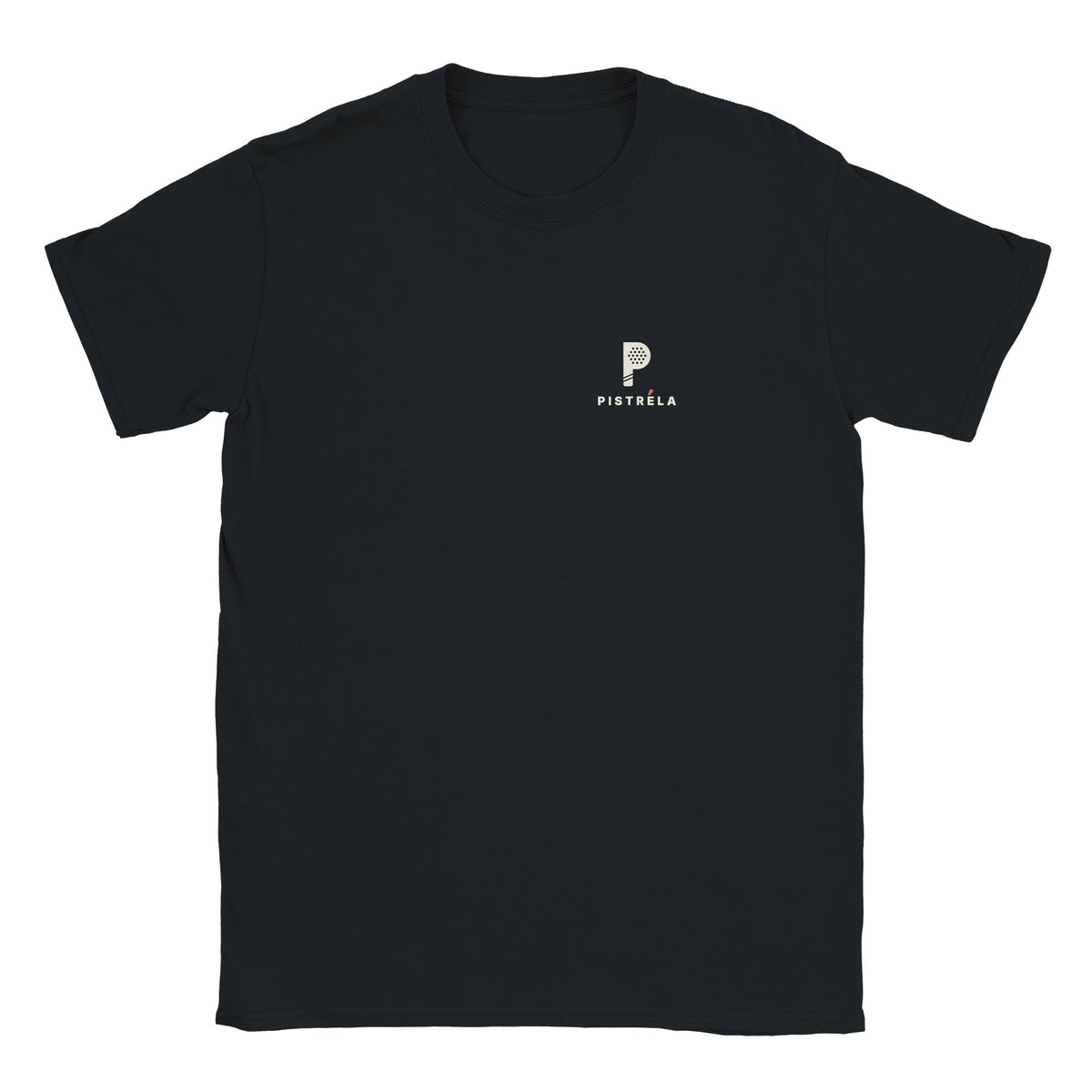 Glas. Gitter. Netz. Ego. – T-Shirt Rückendruck in Schwarz – Vorderseite