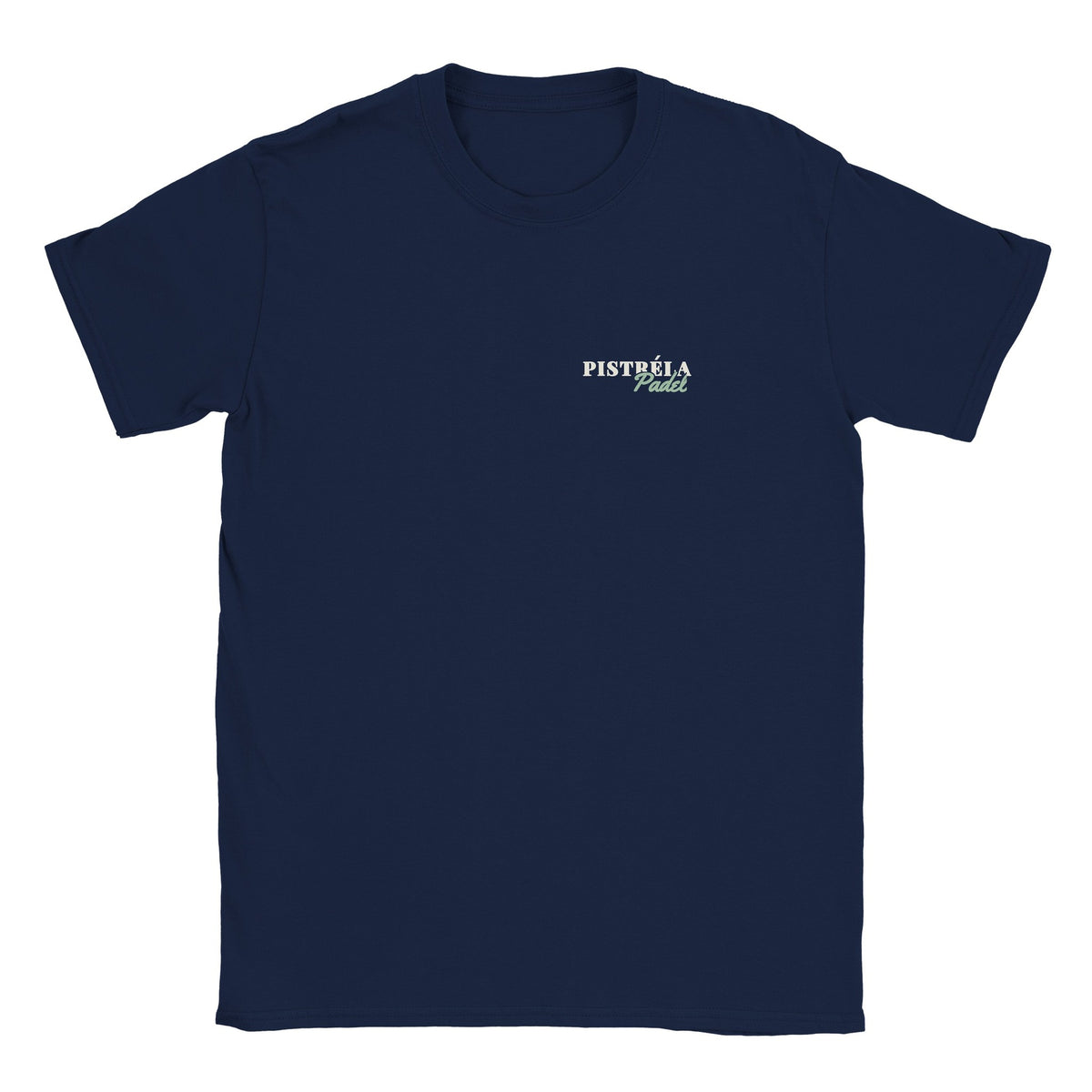 Hallensaison – T-Shirt Rückendruck in Navy – Vorderseite
