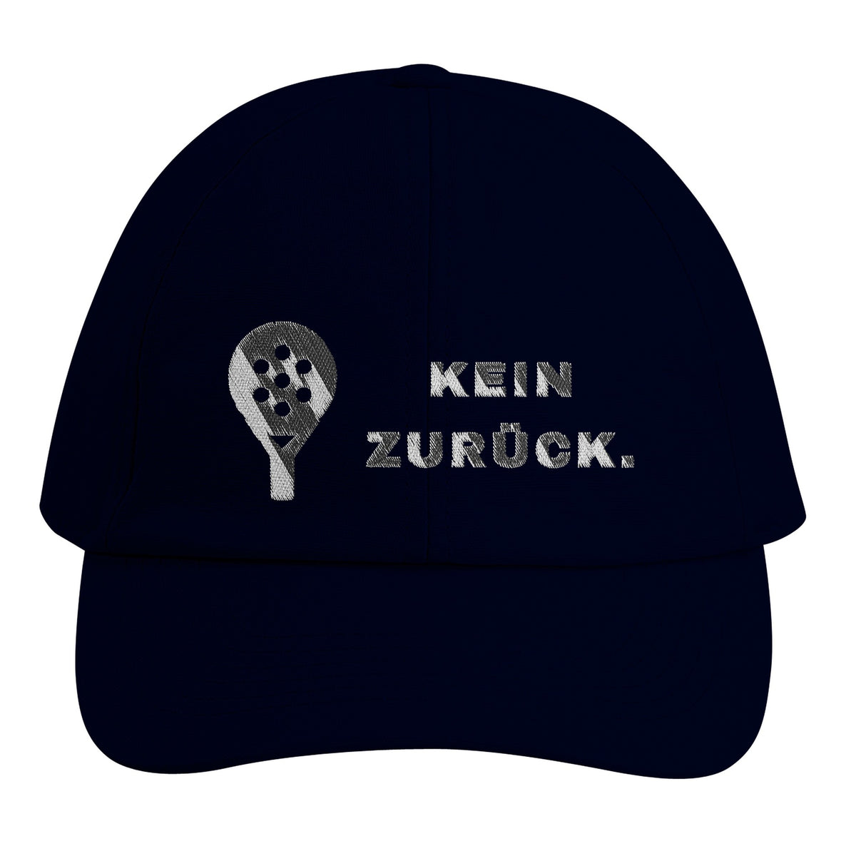 Kein Zurück – Cap in Navy – Stick vorne
