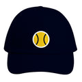 Padelball – Cap in Navy – Stick vorne