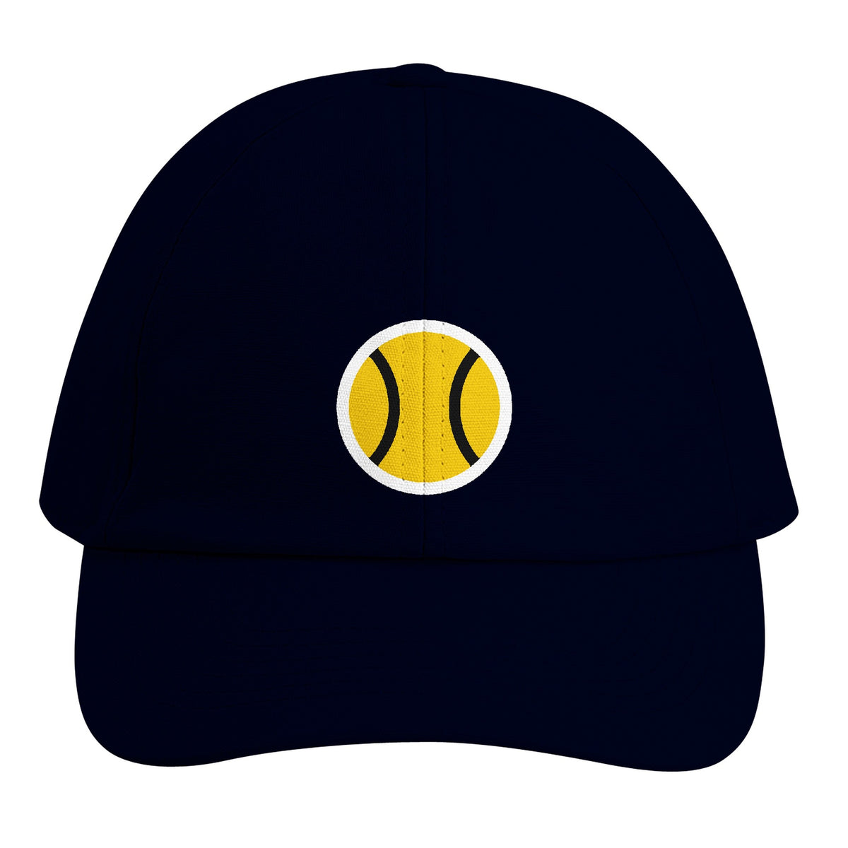 Padelball – Cap in Navy – Stick vorne