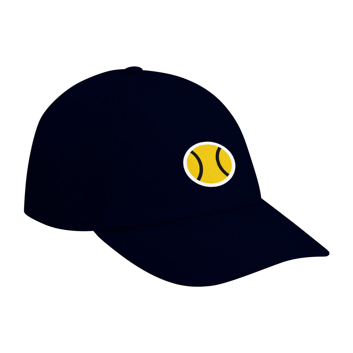 Padelball – Cap in Navy – schräg von vorne