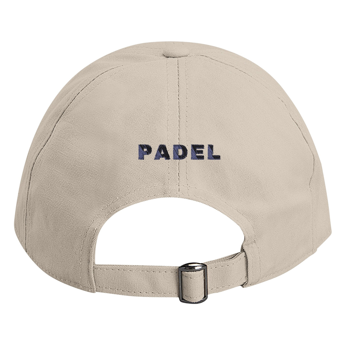 Padelball – Cap in Sand – Stick hinten